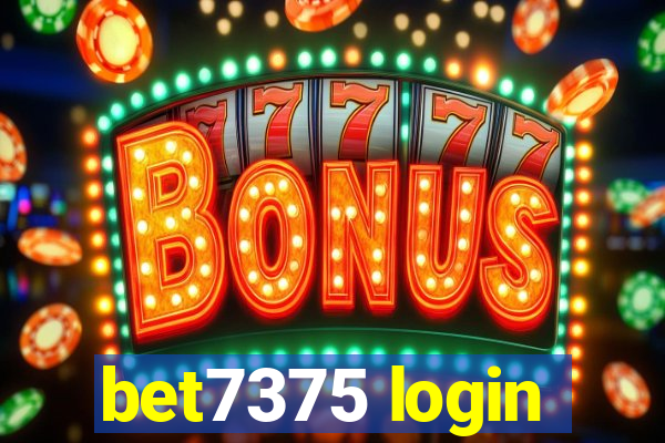 bet7375 login